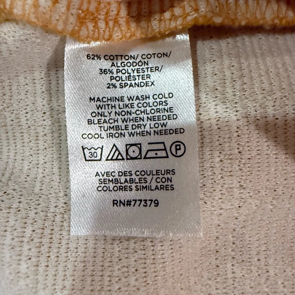 Ann Taylor Yellow Textured Knit Tank Top Plaid M - Picture 7 of 7